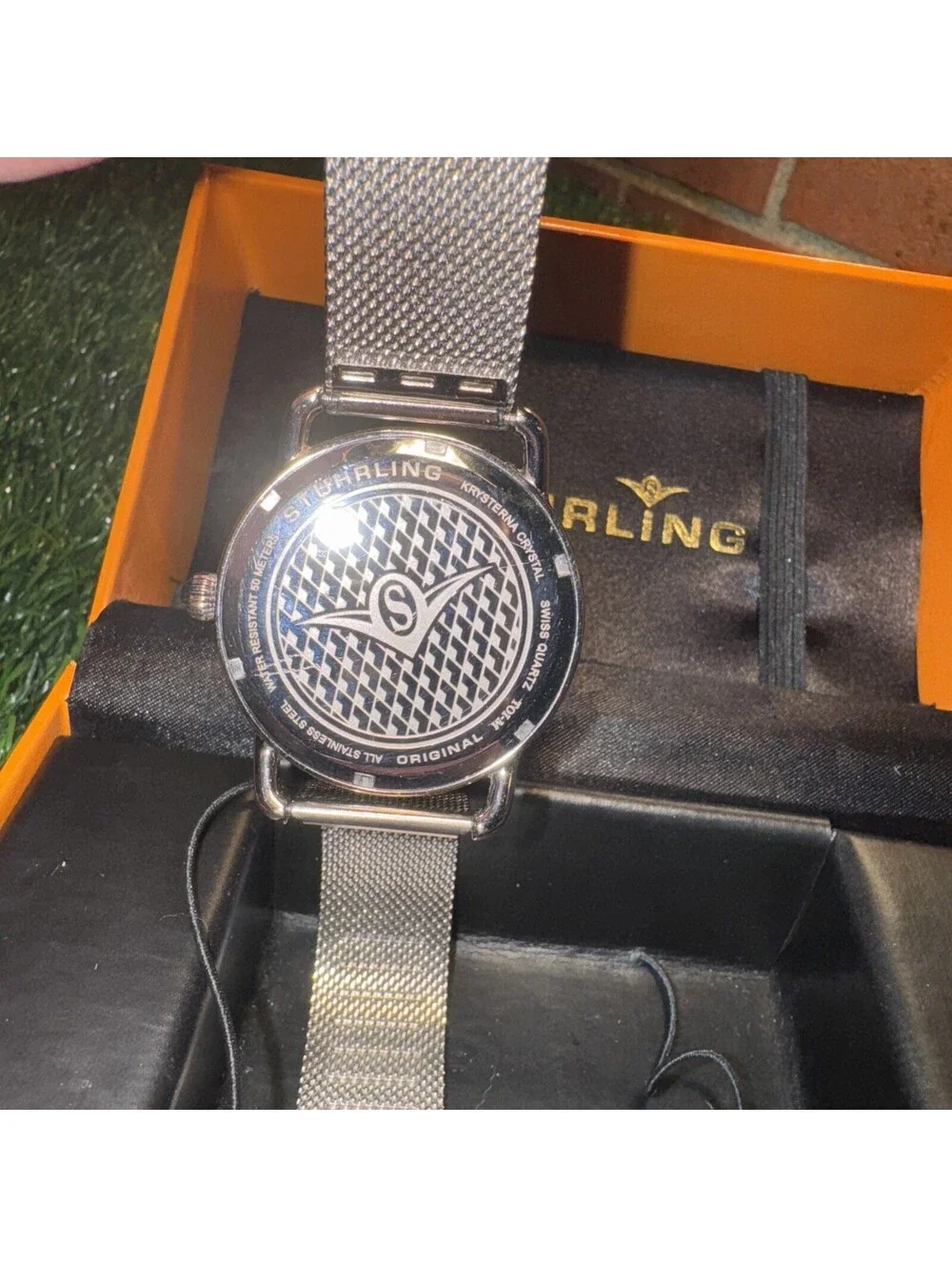 Stuhrling Original 207M 02 Classique  Quartz Mesh Bracelet Mens Watch